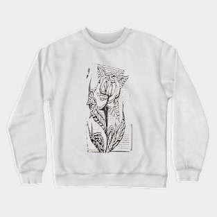 Rose Transparency Crewneck Sweatshirt